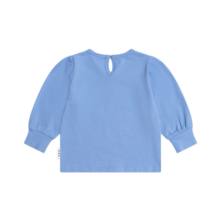 Huxbaby Flower Power Puff Sleeve Top