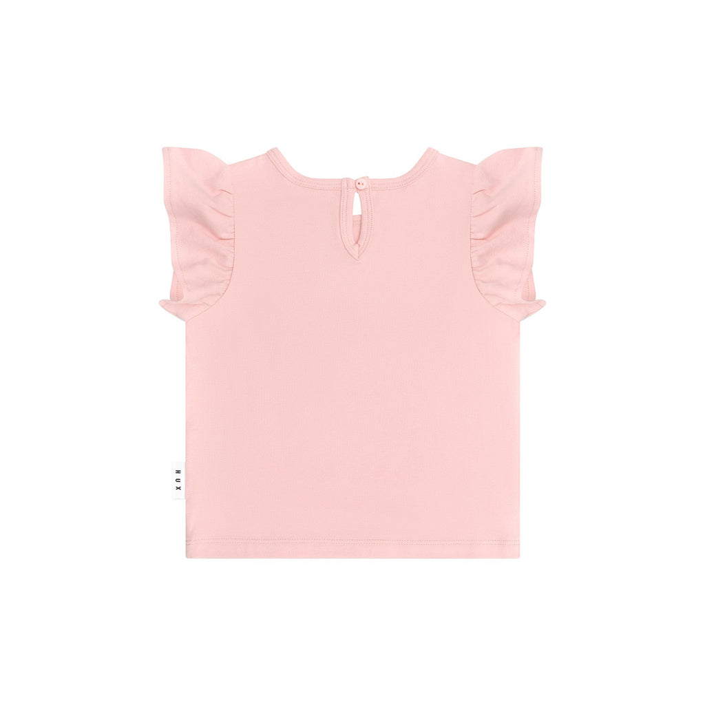 Huxbaby Carousel Frill T-Shirt - Candy