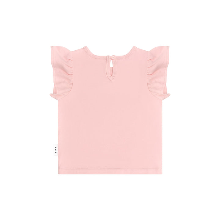 Huxbaby Carousel Frill T-Shirt - Candy
