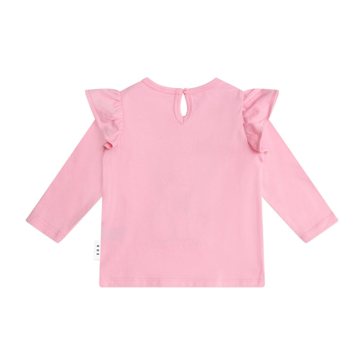Huxbaby Strawberry Huxette Frill Top