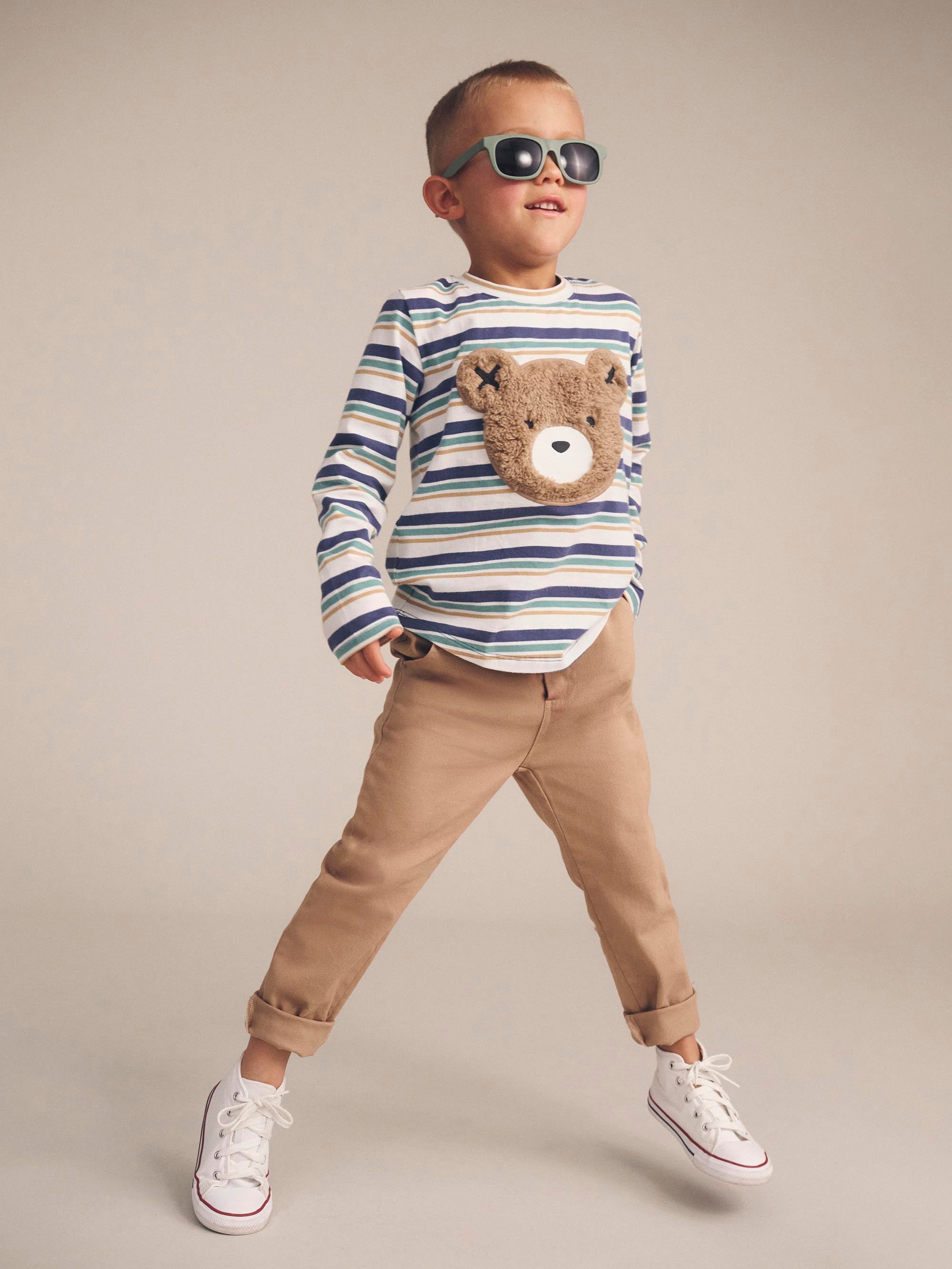 Huxbaby Multi Stripe Hux Top