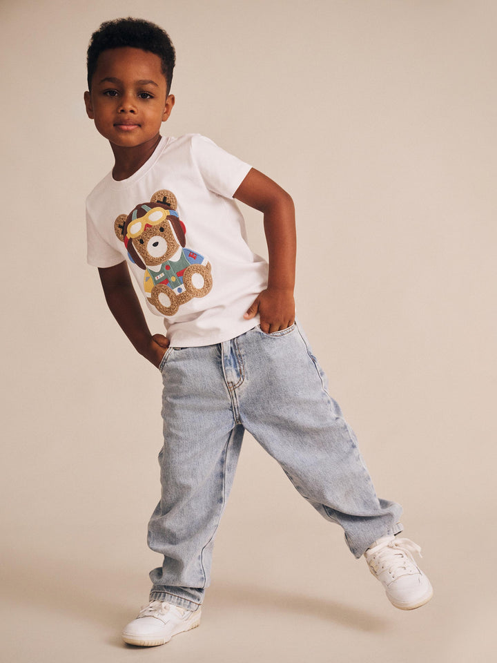Huxbaby Pilot Huxbear Tee