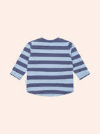 Huxbaby Furry Hux Blue Stripe Bear Top