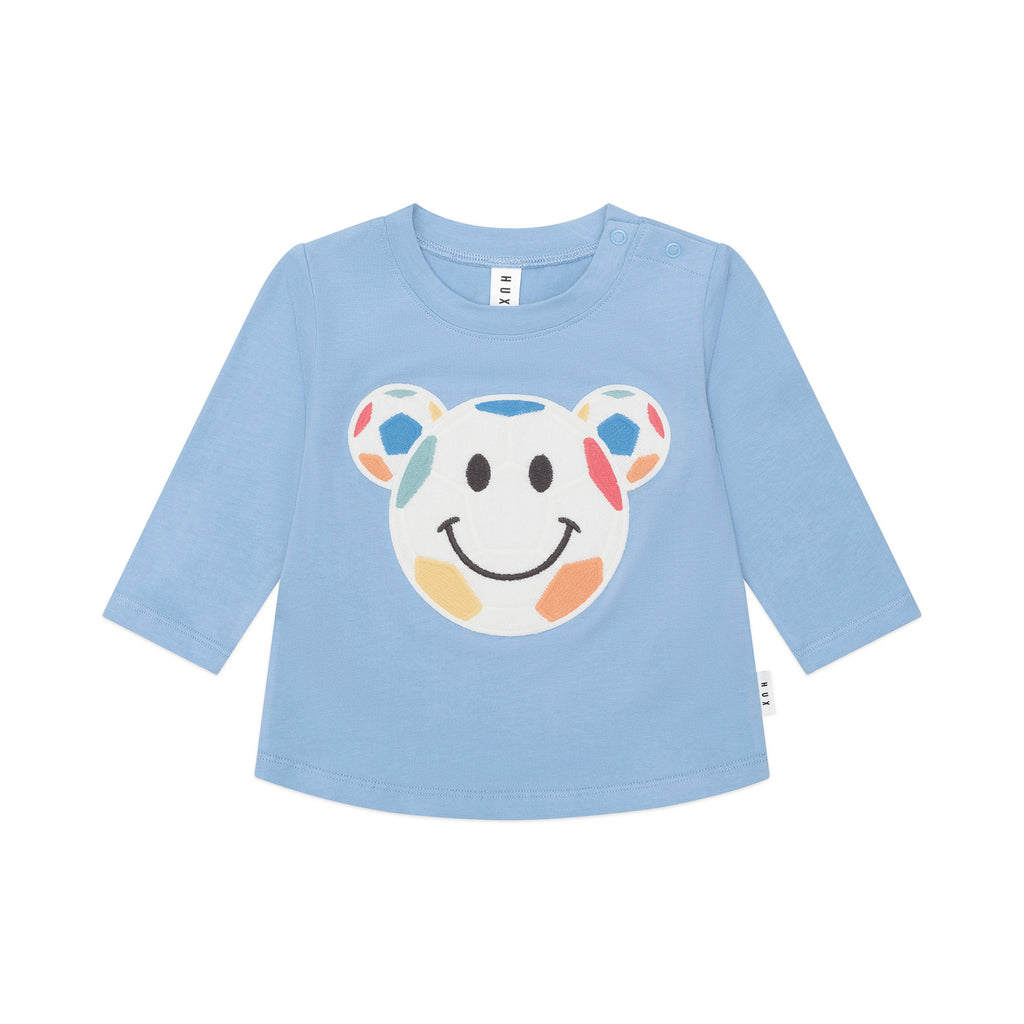 Huxbaby Smiley Soccer Top