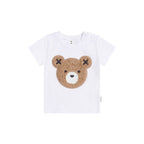 Huxbaby Furry Huxbear Crisp White Tee