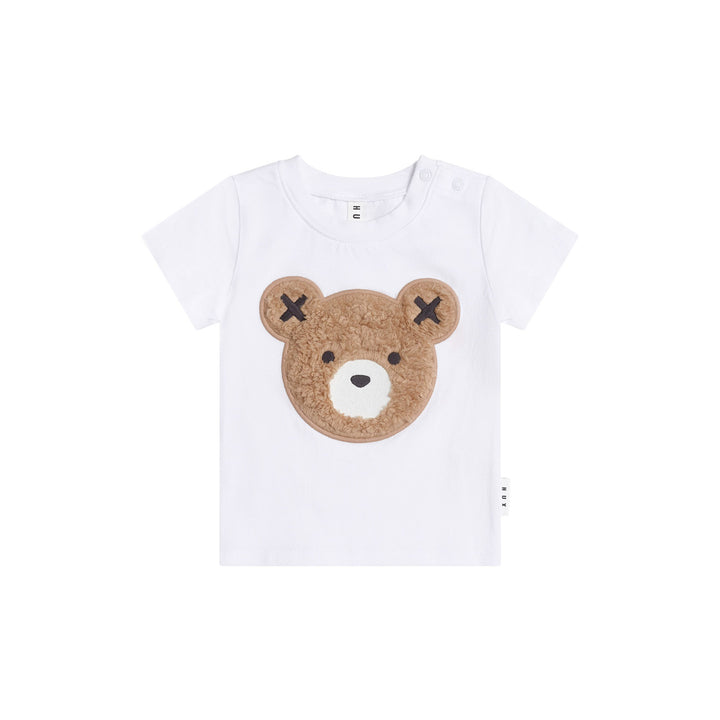Huxbaby Furry Huxbear Crisp White Tee