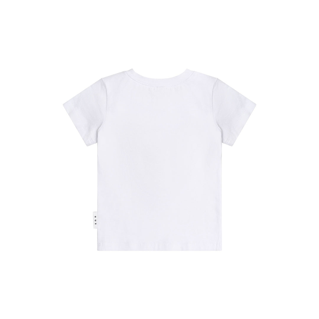 Huxbaby Furry Huxbear Crisp White Tee