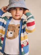 Huxbaby Furry Huxbear Crisp White Tee
