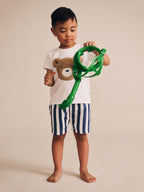 Huxbaby Furry Huxbear Crisp White Tee