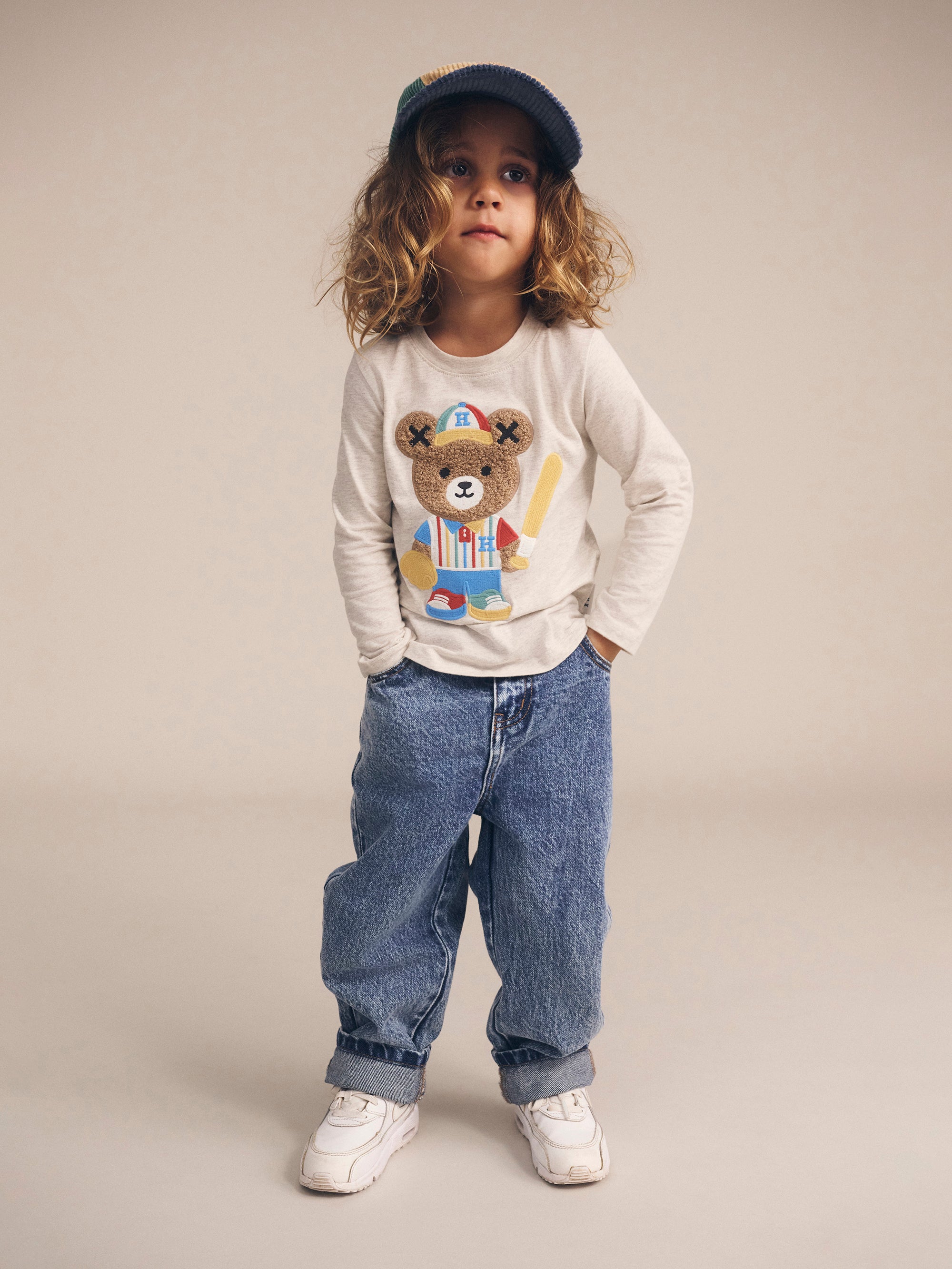 Huxbaby Baseball Hux Top