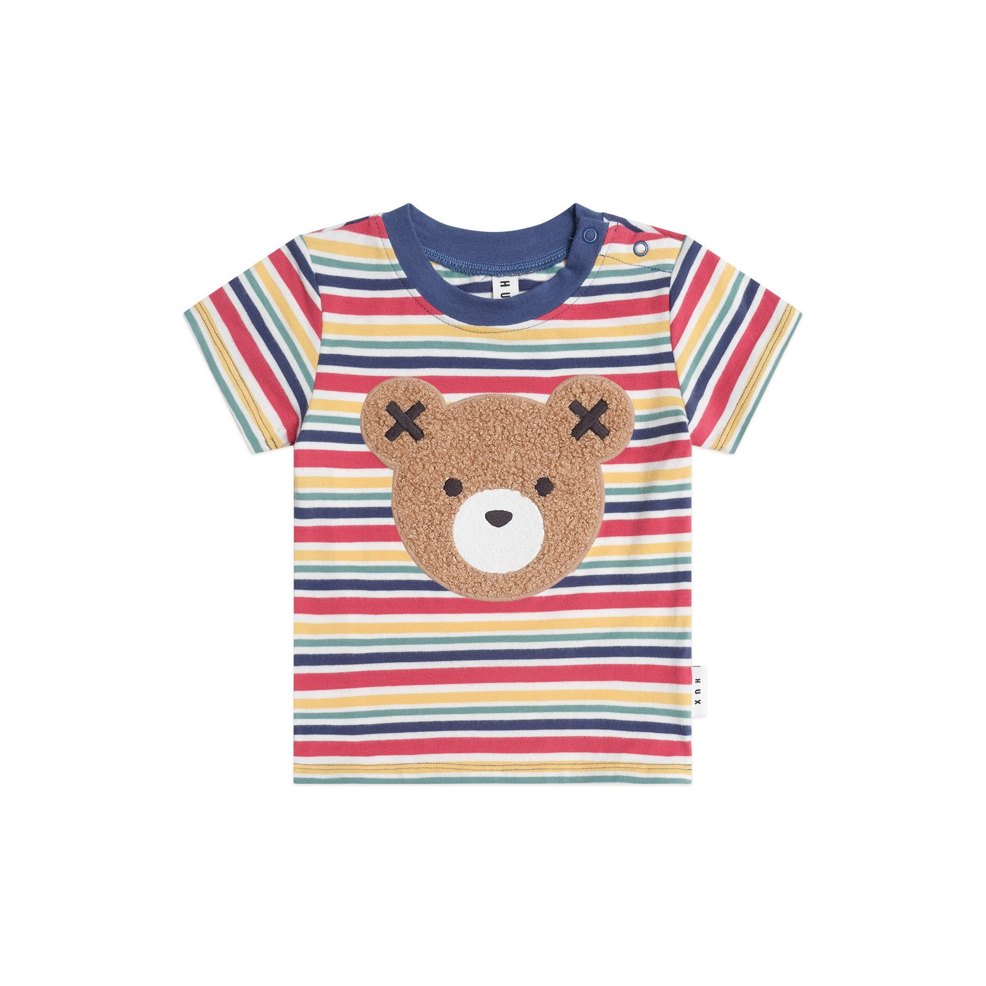 Huxbaby Furry Huxbear Vintage Stripe Tee