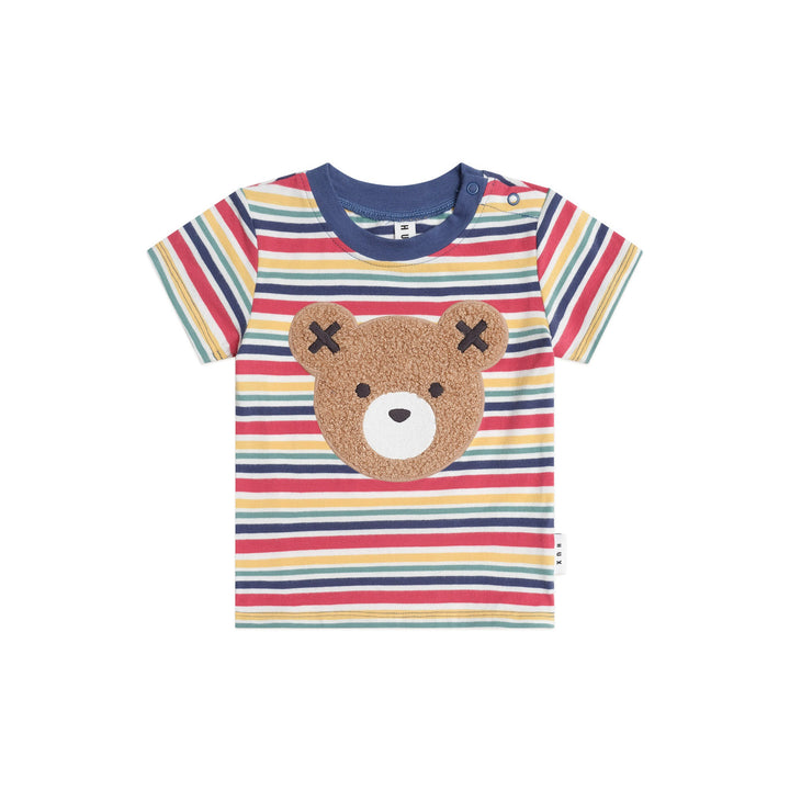 Huxbaby Furry Huxbear Vintage Stripe Tee