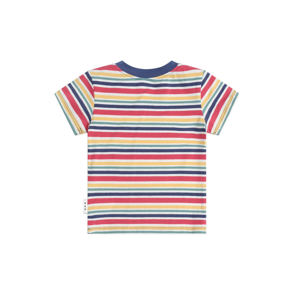 Huxbaby Furry Huxbear Vintage Stripe Tee