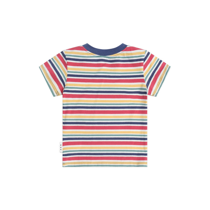 Huxbaby Furry Huxbear Vintage Stripe Tee