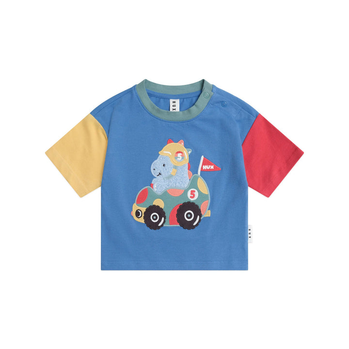 Huxbaby Racer Dino Boxy Tee