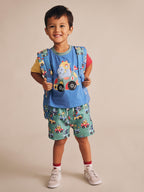 Huxbaby Racer Dino Boxy Tee