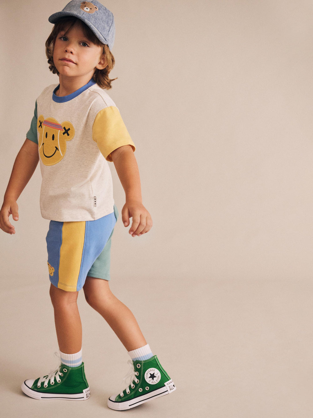 Huxbaby Tennis Bear Boxy Tee