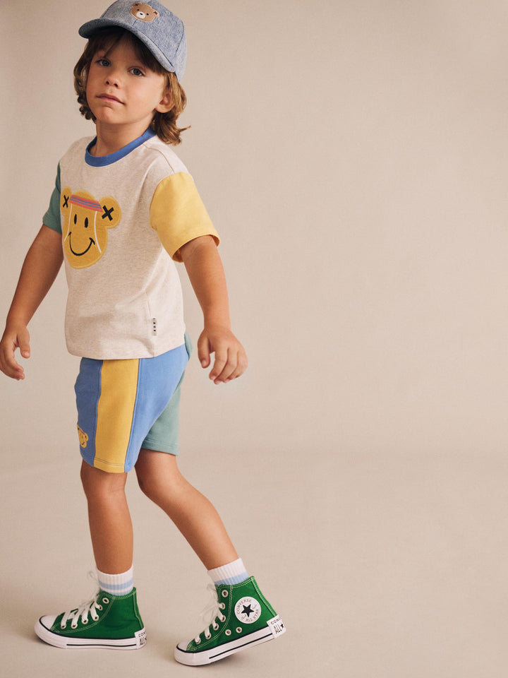 Huxbaby Tennis Bear Boxy Tee