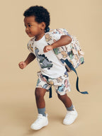 Skatin' Dino T-Shirt - White