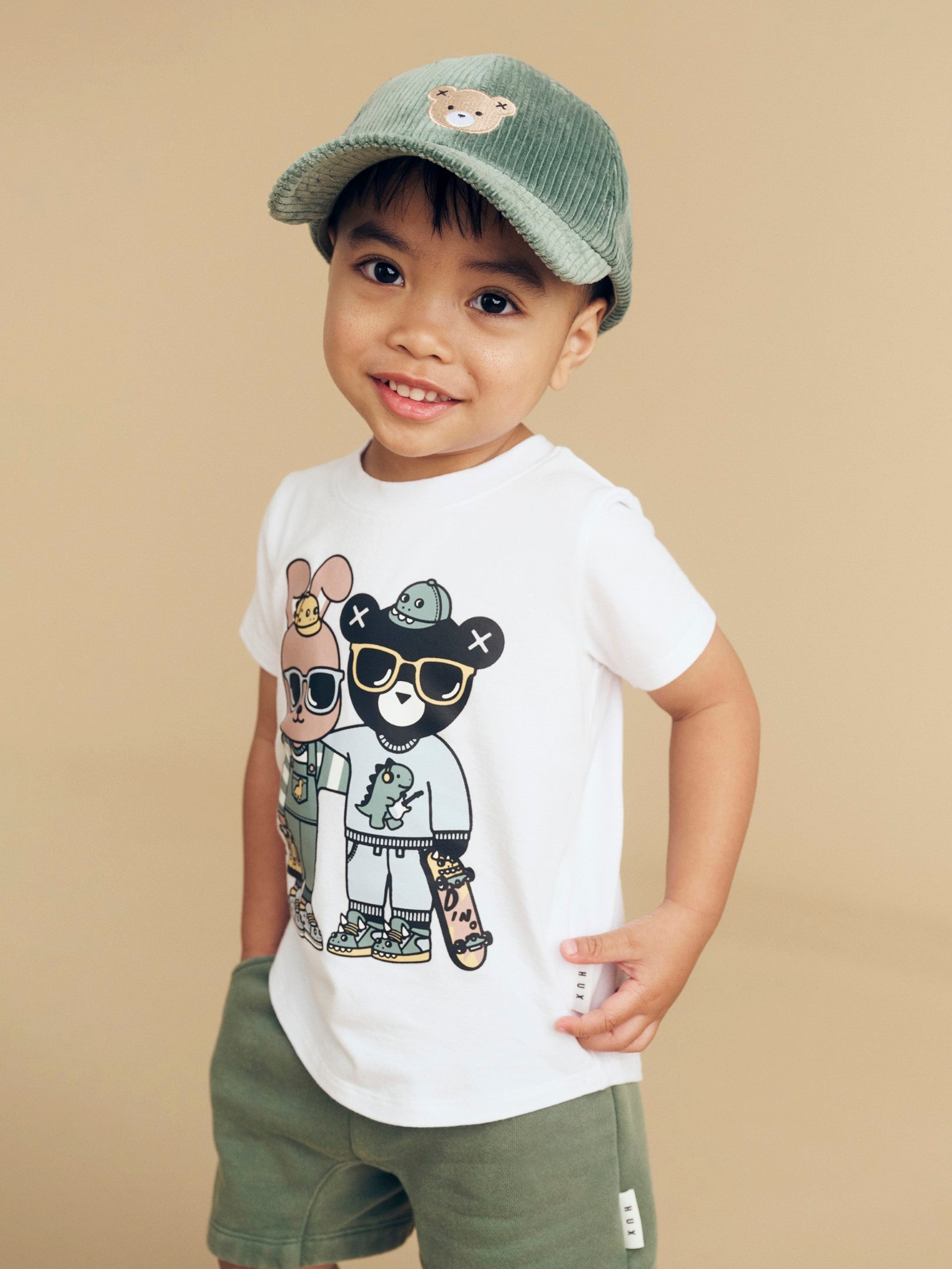 Huxbear Cap - Light Spruce