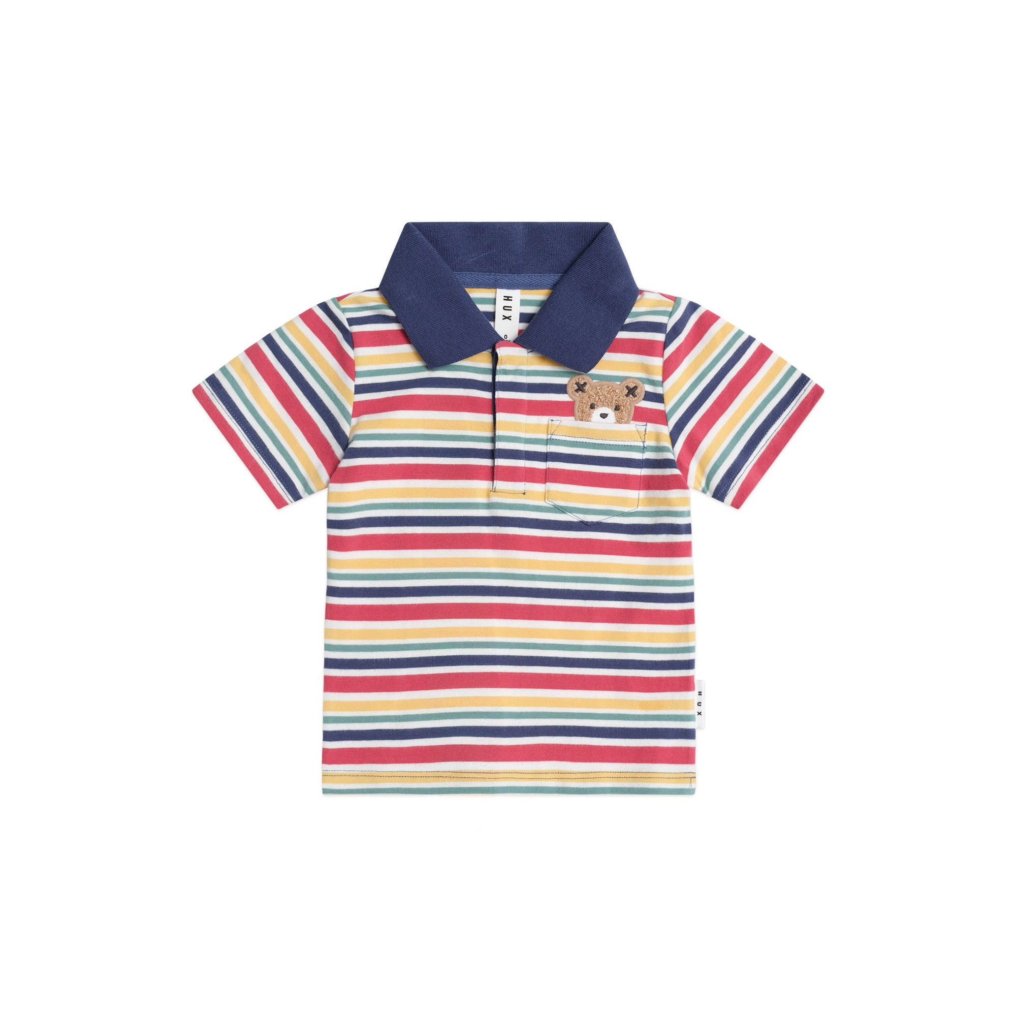 Huxbaby Polo Tee Vintage Stripe