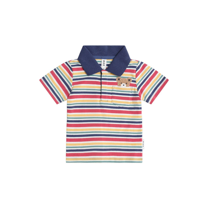 Huxbaby Polo Tee Vintage Stripe