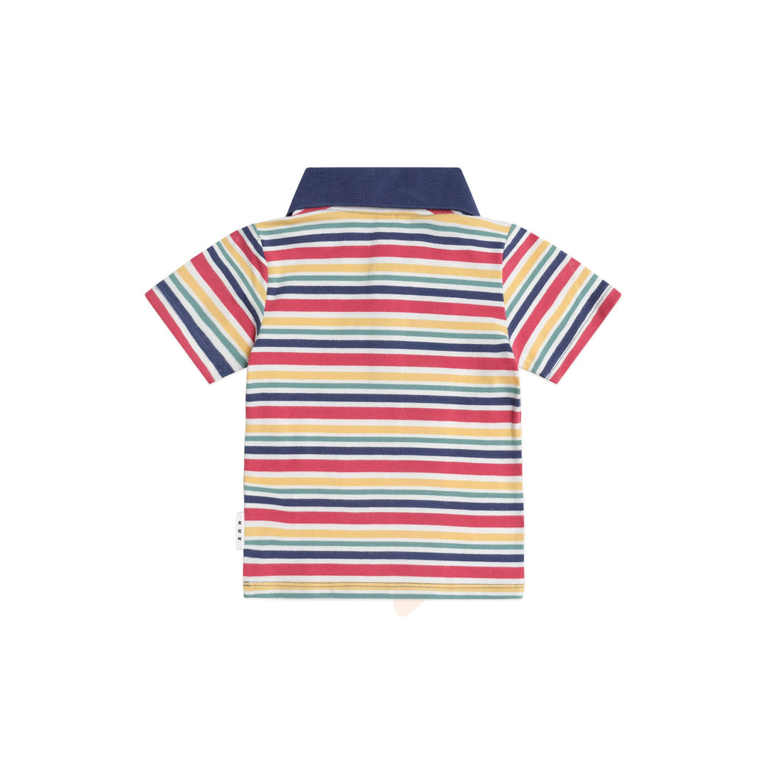 Huxbaby Polo Tee Vintage Stripe