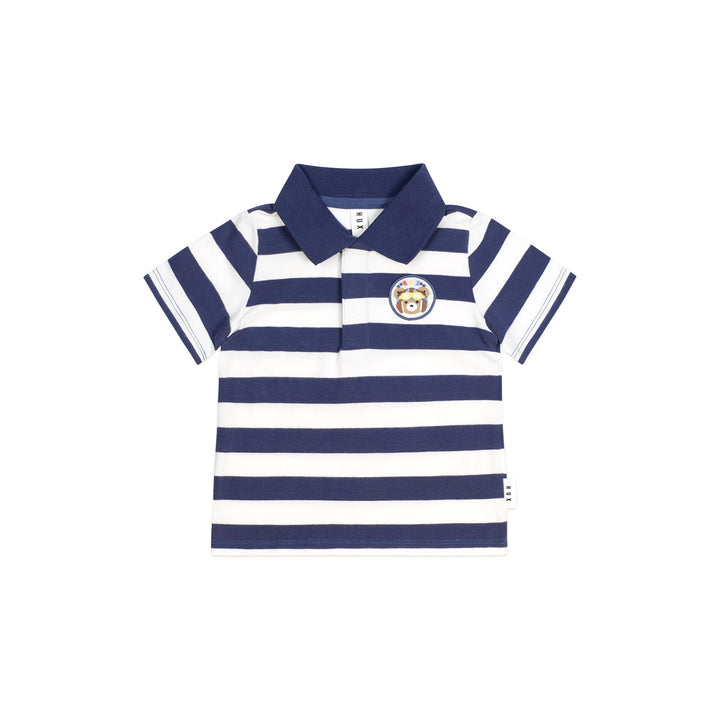 Huxbaby Stripe Polo Tee
