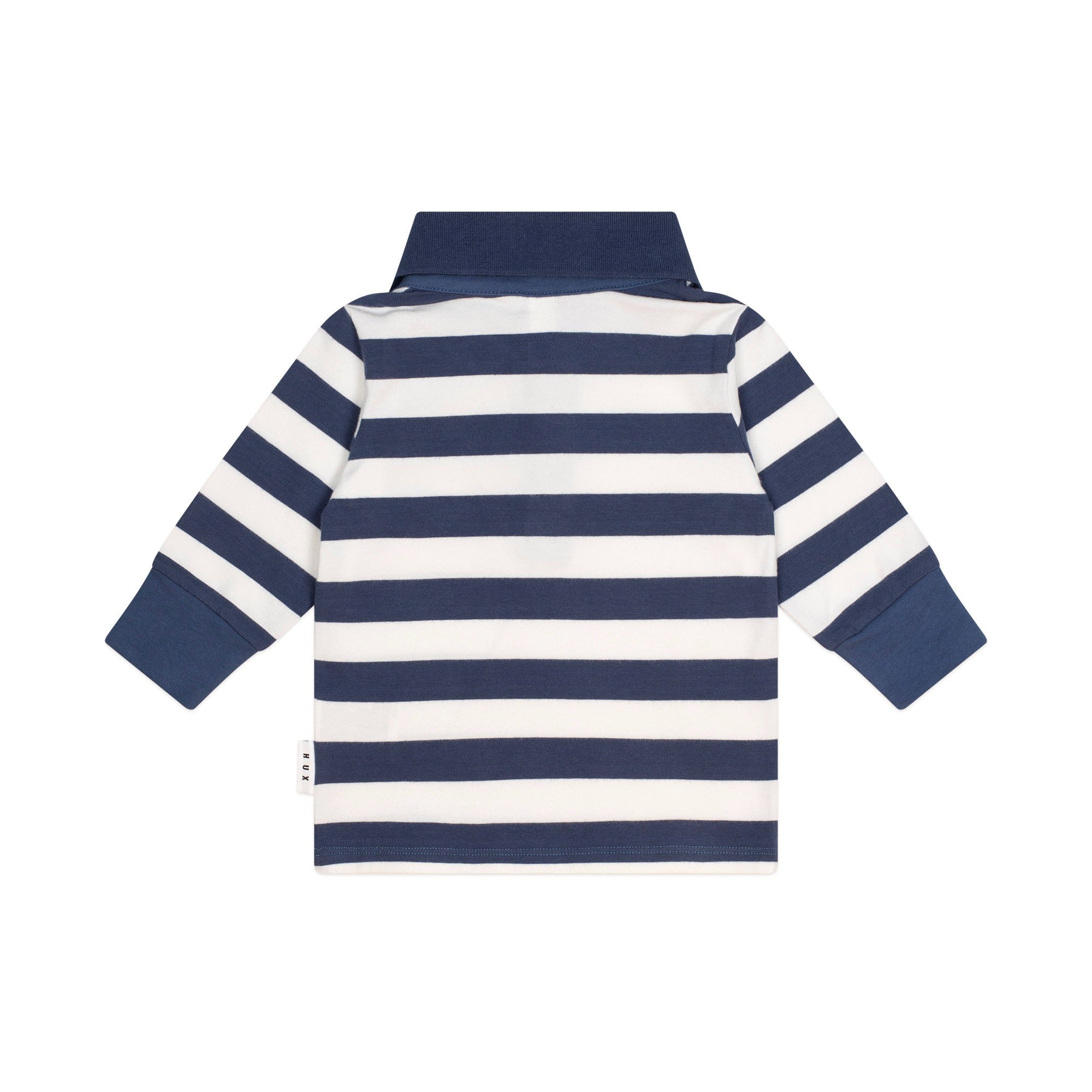 Huxbaby Stripe Polo Longsleeve Top