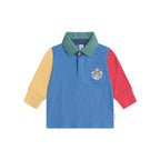 Huxbaby Colour Block Longsleeve Polo Top