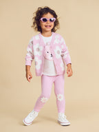 Daisy Furry Bear T-Shirt - White