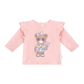 Cool Girl Frill Top - Candy