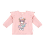 Cool Girl Frill Top - Candy
