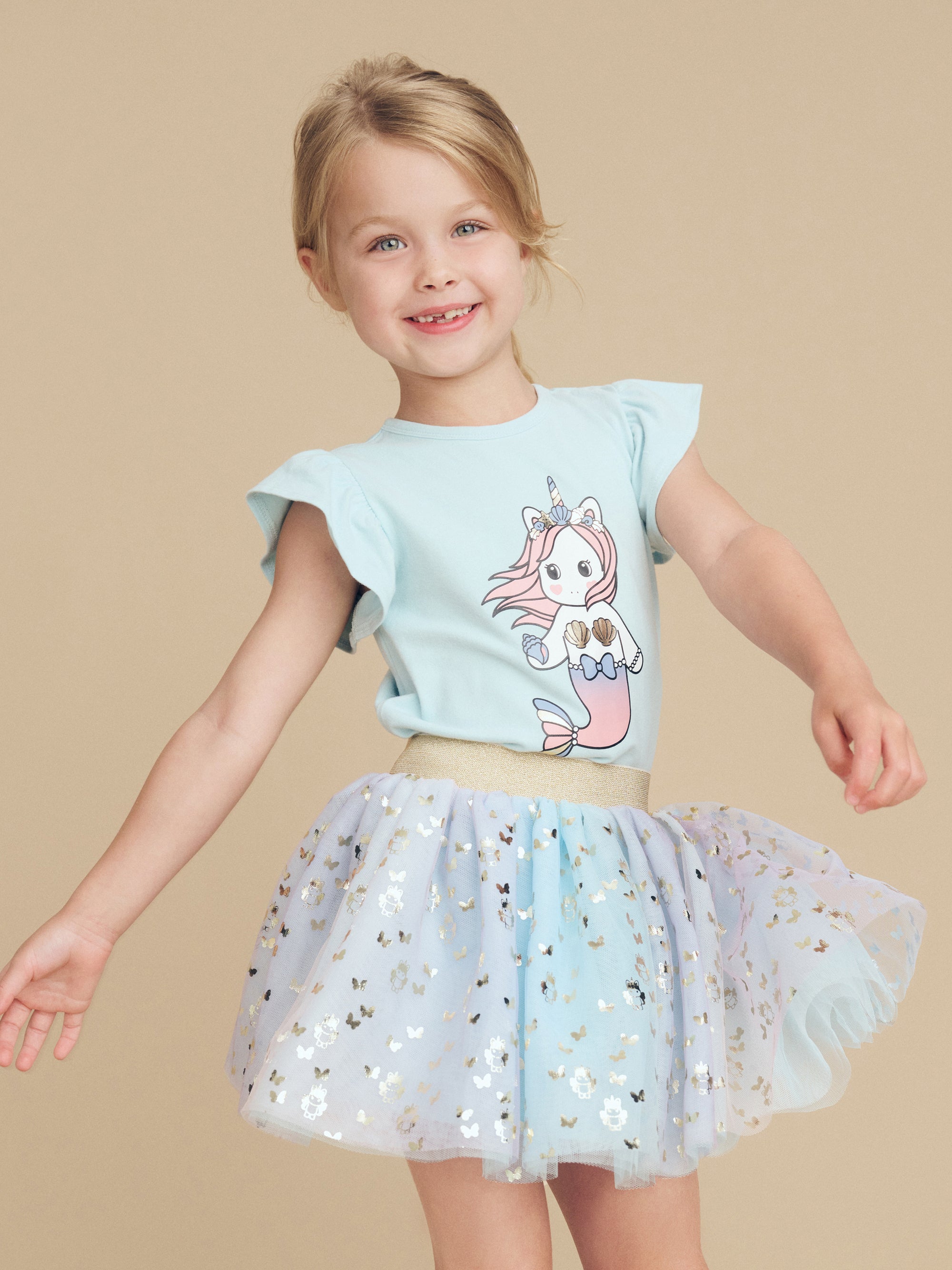 Huxbaby Mercorn Frill T-Shirt