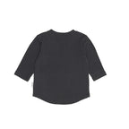Dino Dog Pals Top - Soft Black