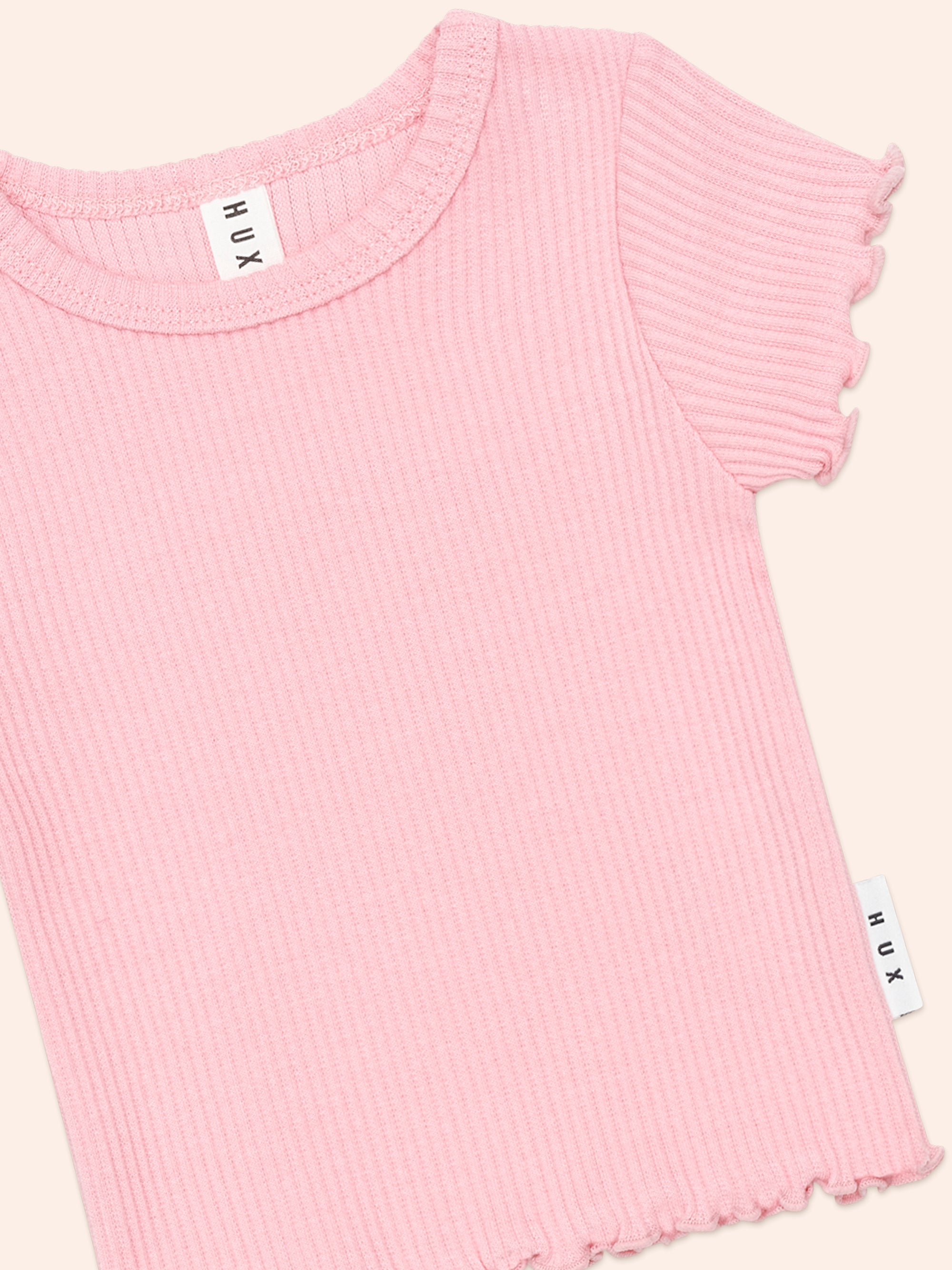 Huxbaby Blush Rib Tee