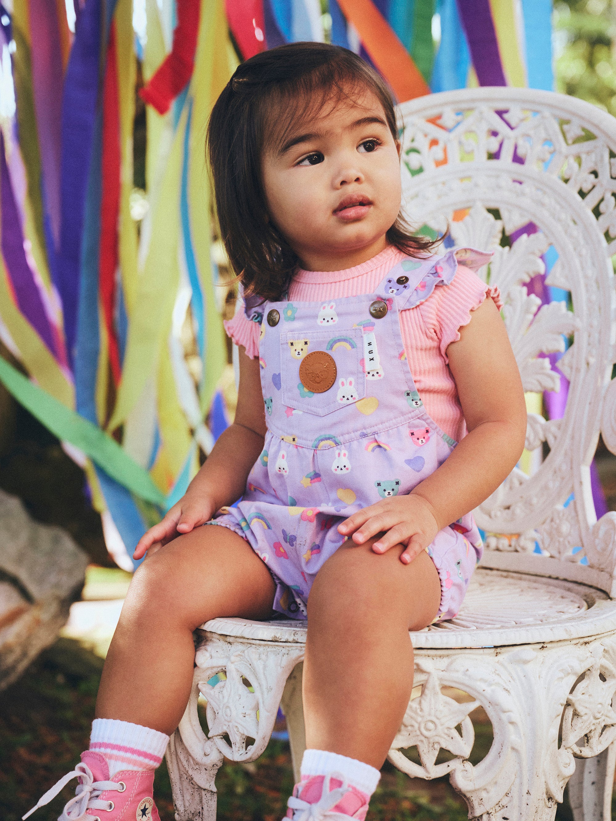 Huxbaby Blush Rib Tee