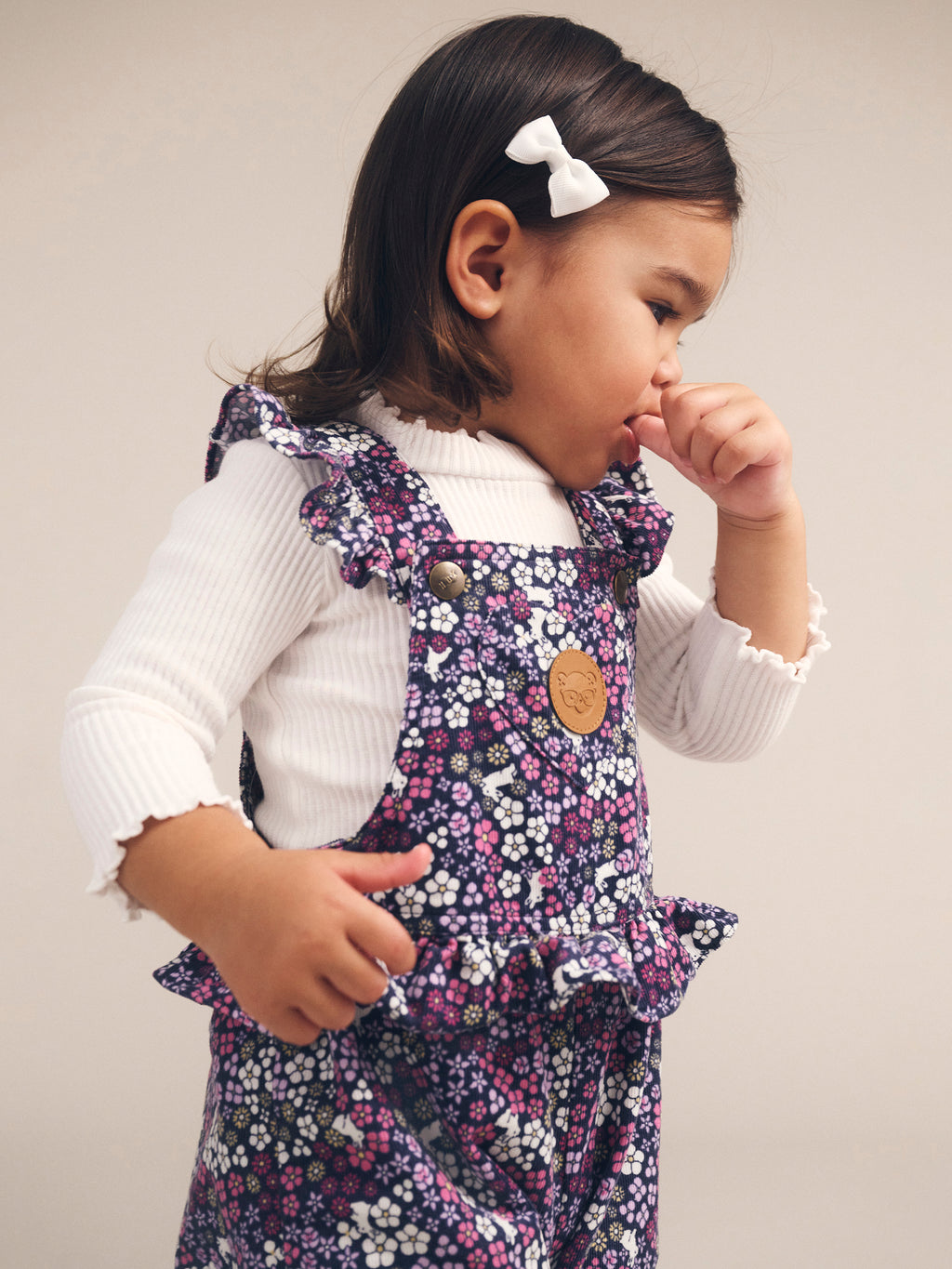 Huxbaby Rib Skivvy Almond Milk