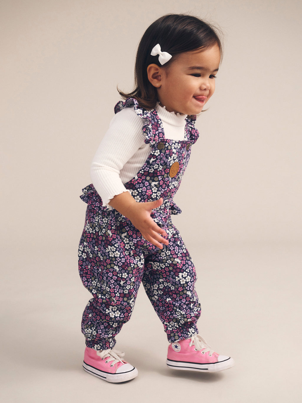 Huxbaby Rib Skivvy Almond Milk