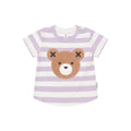 Furry Hux Orchid Stripe T-Shirt