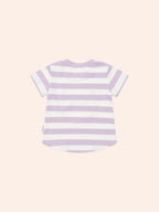 Huxbaby Furry Hux Orchid Stripe T-Shirt