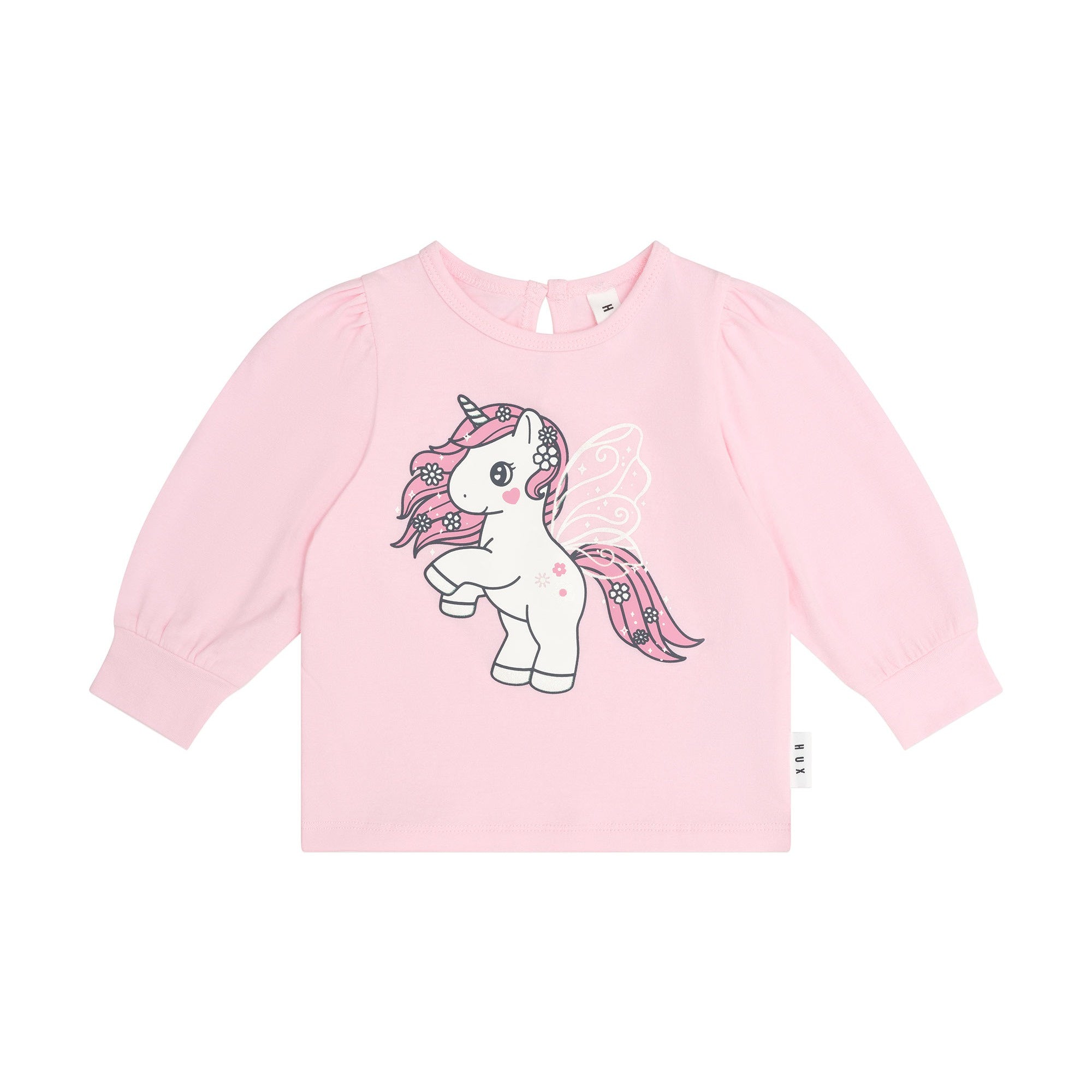 Flutter Unicorn Puff Sleeve Top