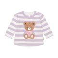 College Hux Orchid Stripe Top