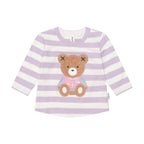 Huxbaby College Hux Orchid Stripe Top