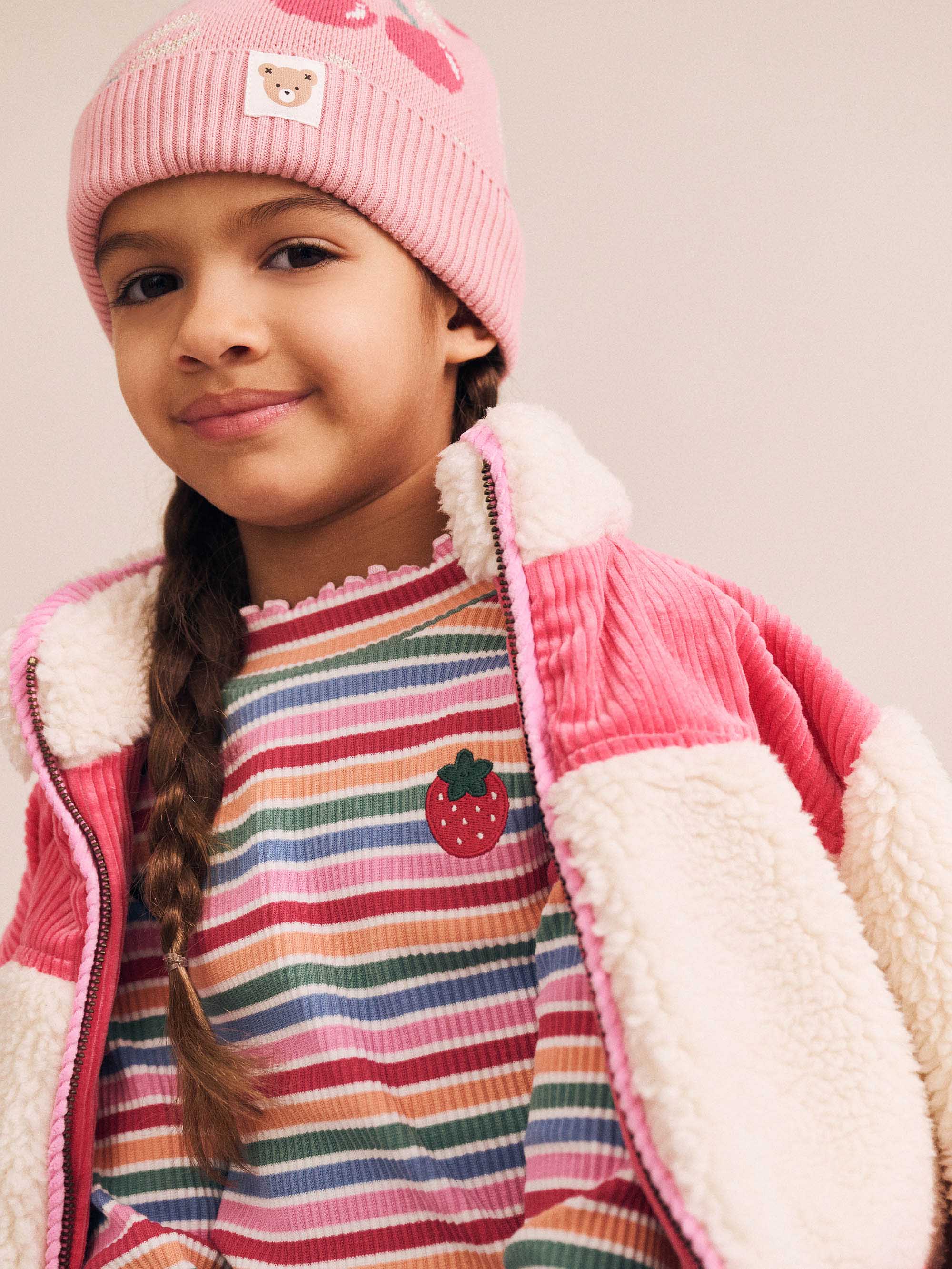 Tutti Frutti Stripe Rib Skivvy