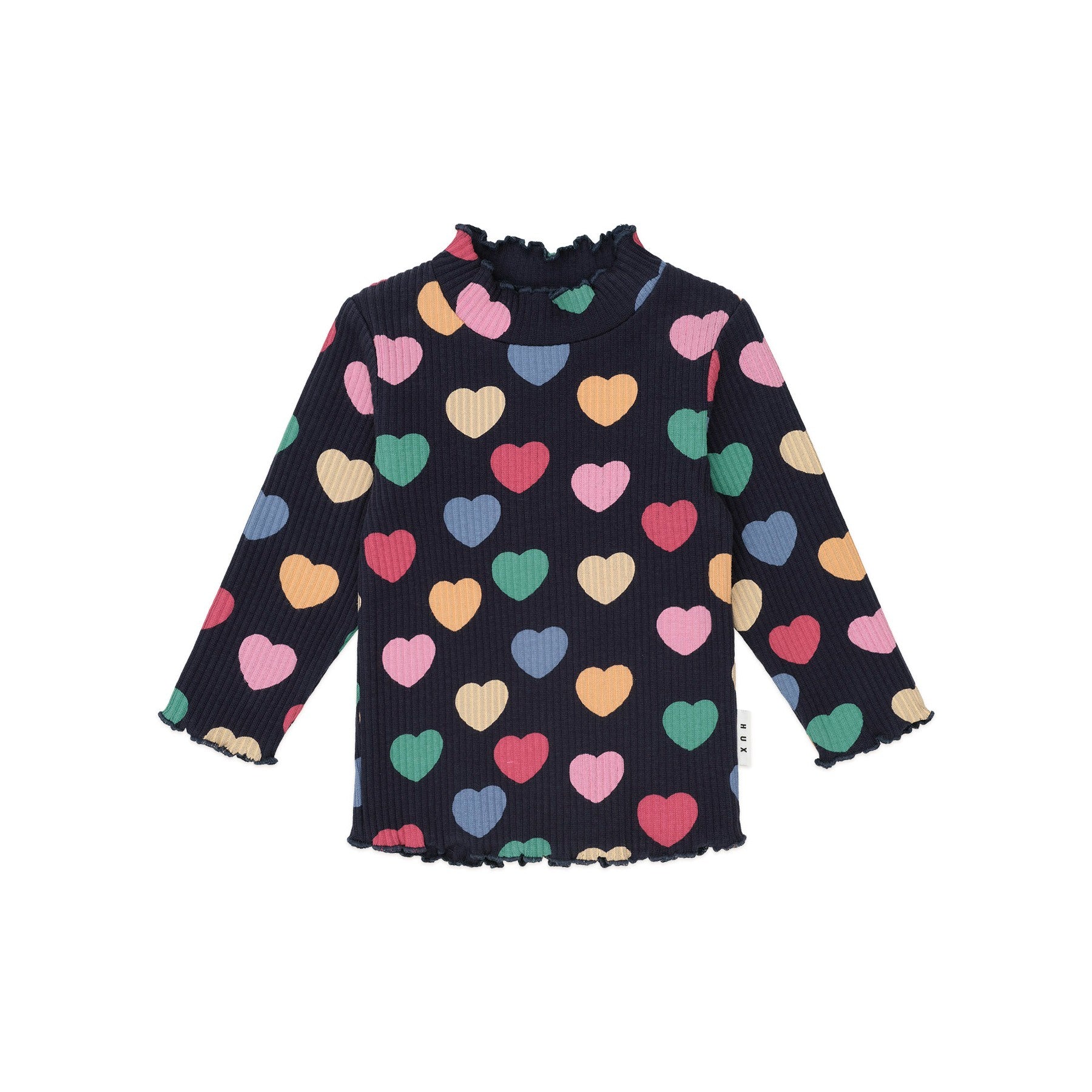 Multi Hearts Rib Skivvy