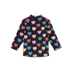 Multi Hearts Rib Skivvy