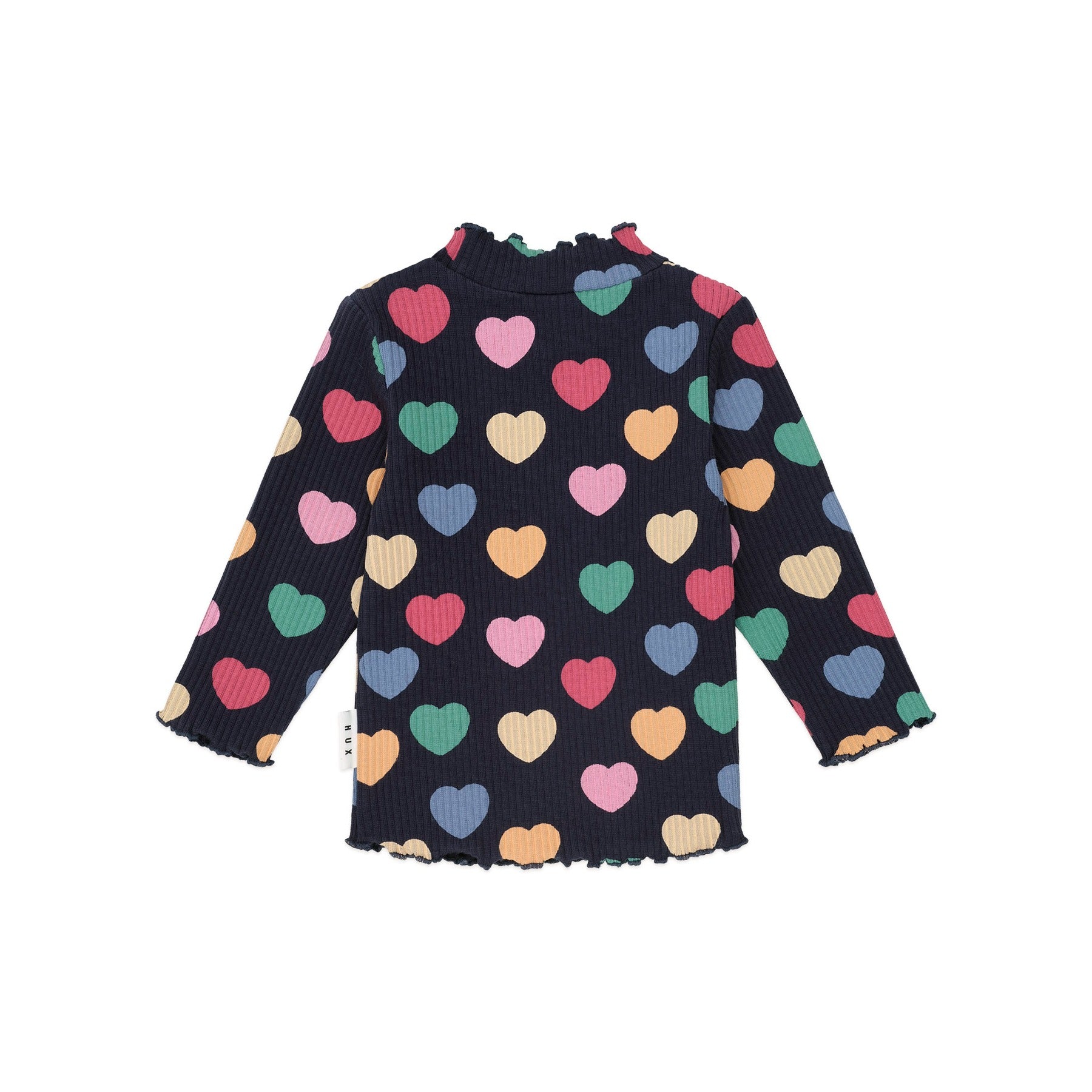 Multi Hearts Rib Skivvy