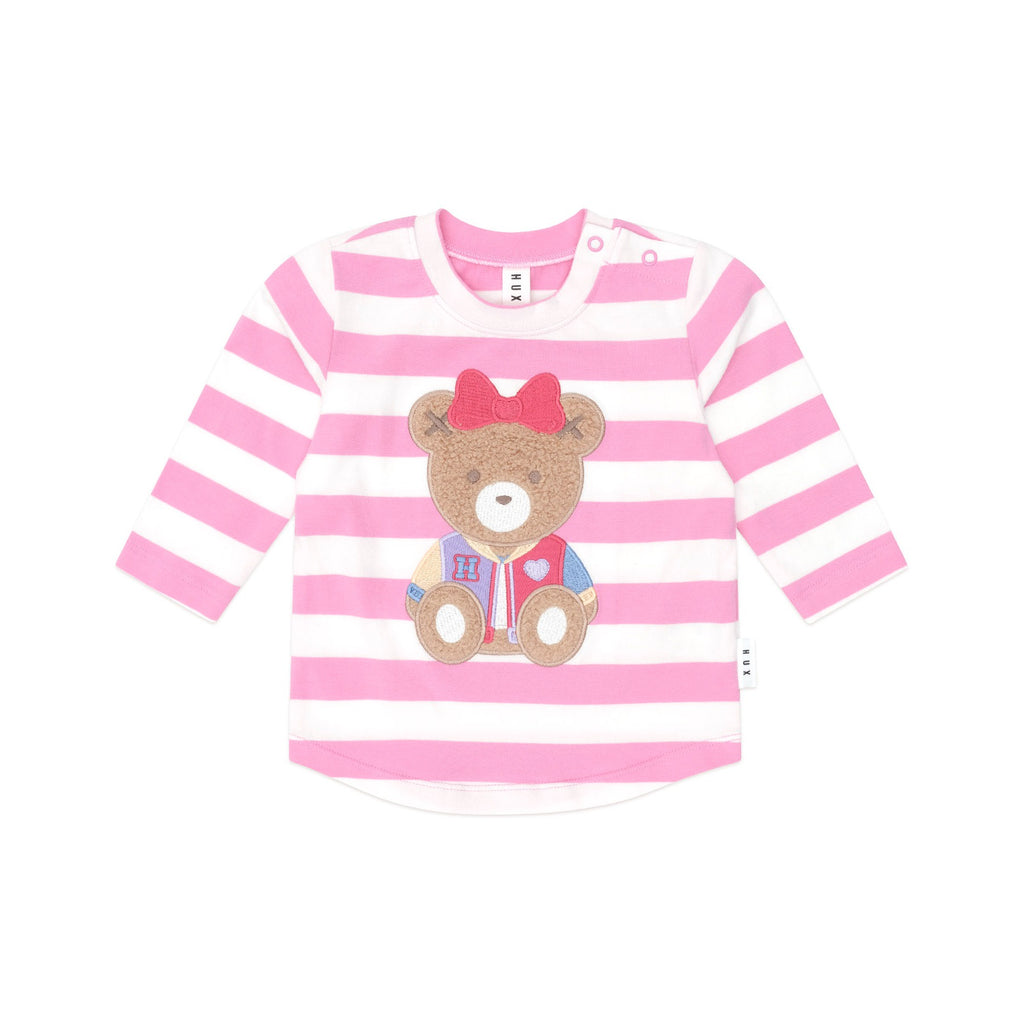 Varsity Huxette Stripe Top
