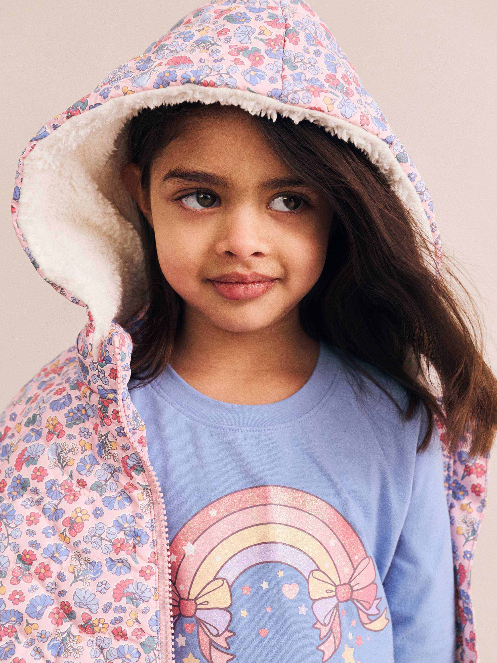 Whimsical Rainbow Top